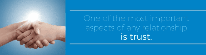 One of the important aspects of any relationship is trust