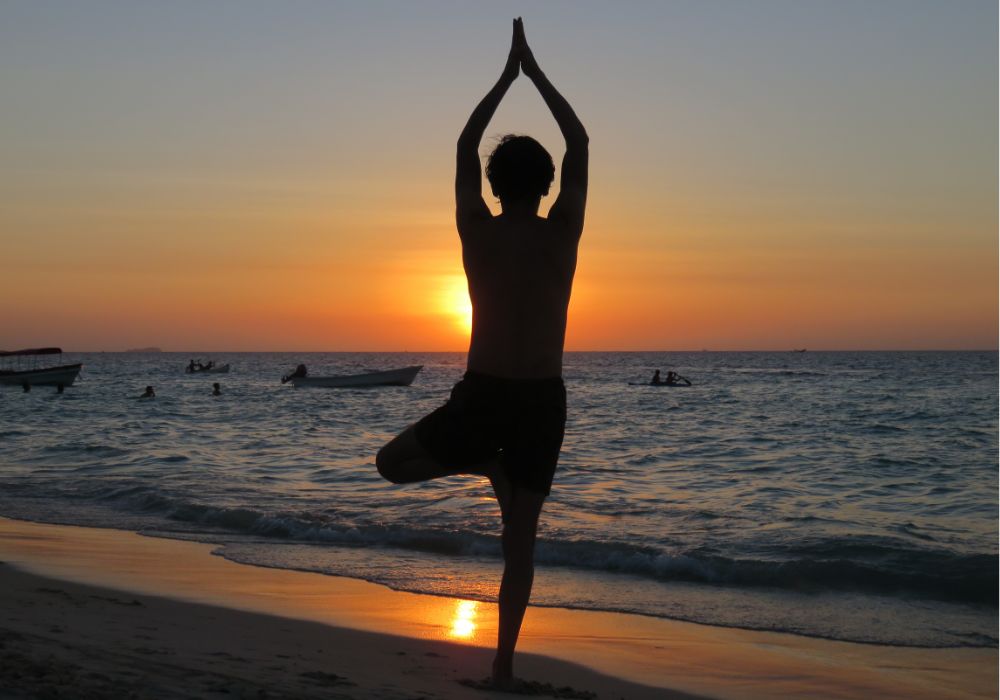 Yoga on the Beach